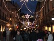 Francie - Alsasko - v čase adventu září ulice světly