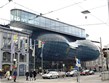 Pohodový víkend - Víkendy v termálech - Rakousko - Štýrsko - Štýrský Hradec (Graz), Kunsthaus, také nazývaný Friendly Alien (Přátelský mimozemšťan) má zobrazovat živou hmotu, dokončen 2003, arch. P.Cook a C.Fournier, stálá výstavní síň 