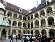 Rakousko - Štýrsko - Štýrský Hradec (Graz), Lanhaus (Zemský dům),překrásné  tříposchoďové renesanční arkády dokončeny 1657, arch. Domenico dell´Allie 