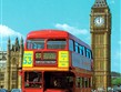 Pohodový víkend - Eurovíkendy - Velká Británie - Anglie - Londýn, typický patrový autobus a Big Ben