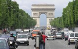 Pohodový víkend - Paříž a Île-de-France - Francie, Paříž, Champs Elysées a Vítězný oblouk