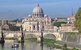 Pohodový víkend - Řím - Itálie - Řím - bazilika sv.Petra, 1506-90, arch. Bramante, Rafael, Michelangelo, nejvyšší kupole na světě