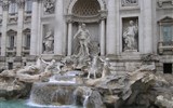 Pohodový víkend - Řím - Itálie - Řím - Fontana di Trevi, největší barokní fontána v Římě, 1732-62, N.Salvi, představuje boha moře Okeána